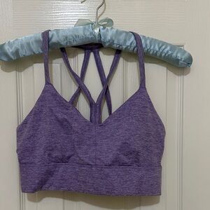 Liz Lange for Target Purple Strappy Sports Bra